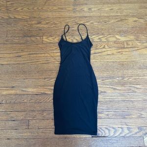 Black mini dress!